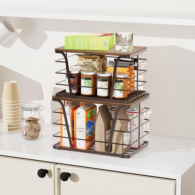 TIDIIABODE Extra Large 2 Pack Potato and Onion Storage Bins, Stackable Storage - Image 5