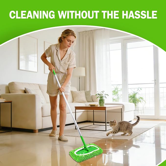 8 Pack Reusable Mop Pads Compatible - Image 8