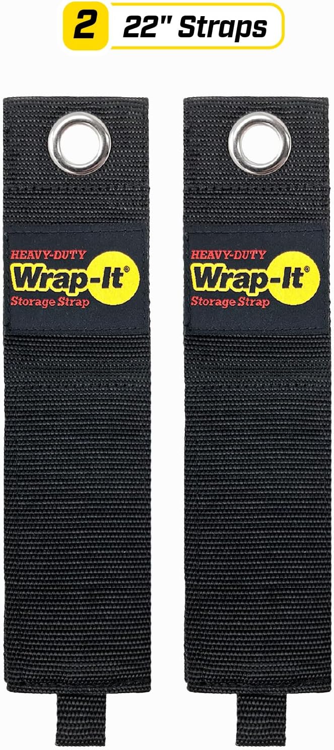 Heavy-Duty Wrap-It Storage Straps, Rope and - Image 3