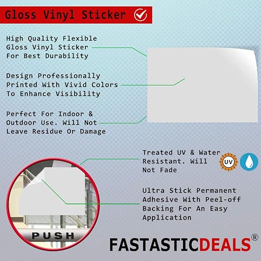 Danger Electrical Shock Hazard Multiple Power Source Label Decal Sticker 7 Inches X 5 Inches