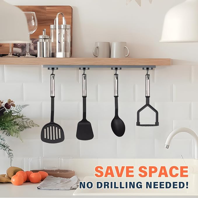 FINDMAG 6 Pack Black Magnet Hooks, 150LB+ Magnetic Hooks - Image 6