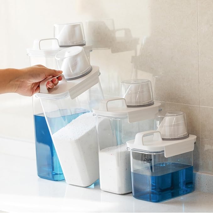 Laundry Detergent Dispenser-2 Pack, 98 oz Detergent Dispenser - Image 7