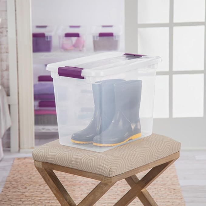 Sterilite ClearView Latch Boxes, Storage Bins - Image 4