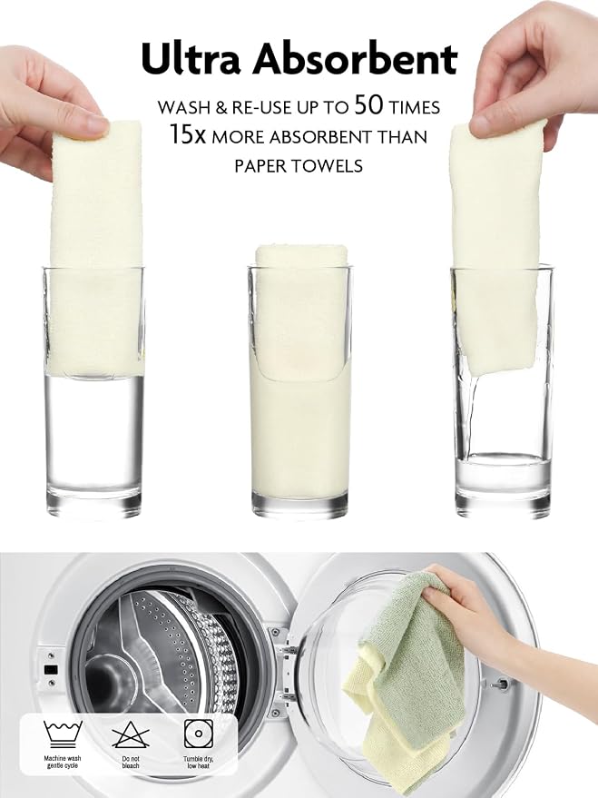 Fantasticlean Kitchen Towels Roll, 40 Sheets - Image 8