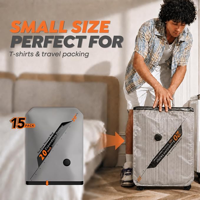 Rechargeable Wireless Pump Travel Storage Bags Set - Image 5