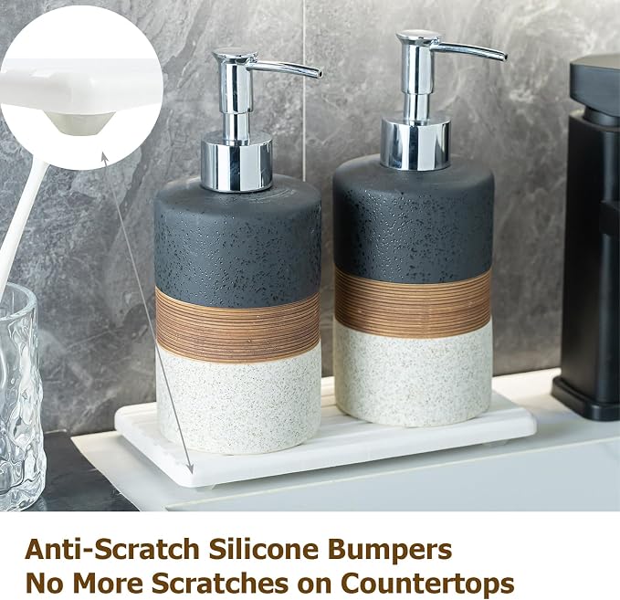 Ceramic Dish Soap Dispensers Set of 2 - Image 7