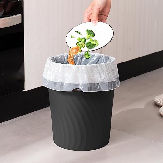 YGJT Small Trash Can, 3 Pack 1.8 Gallons Bathroom Trash Can - Image 4