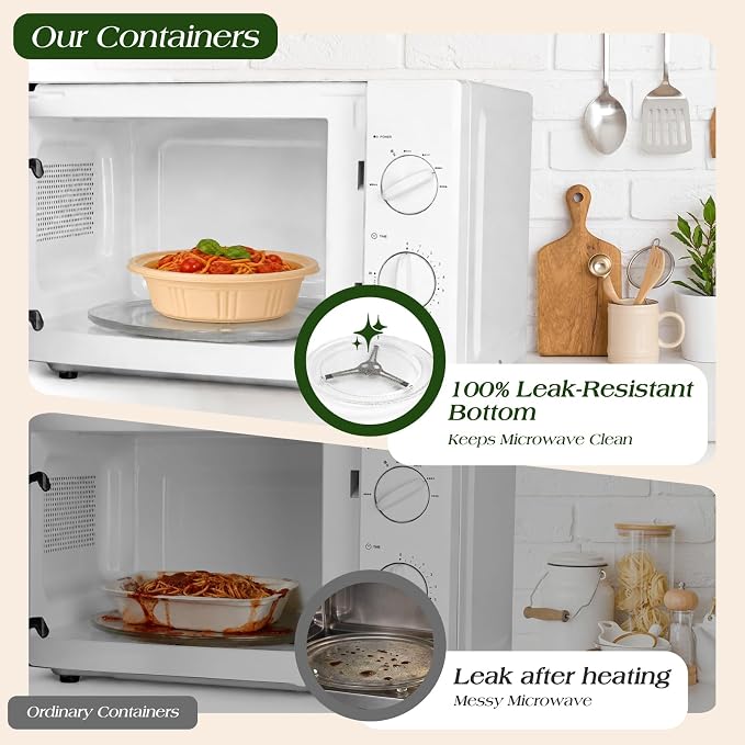 100 Piece Meal Prep Bowl Containers - Image 6