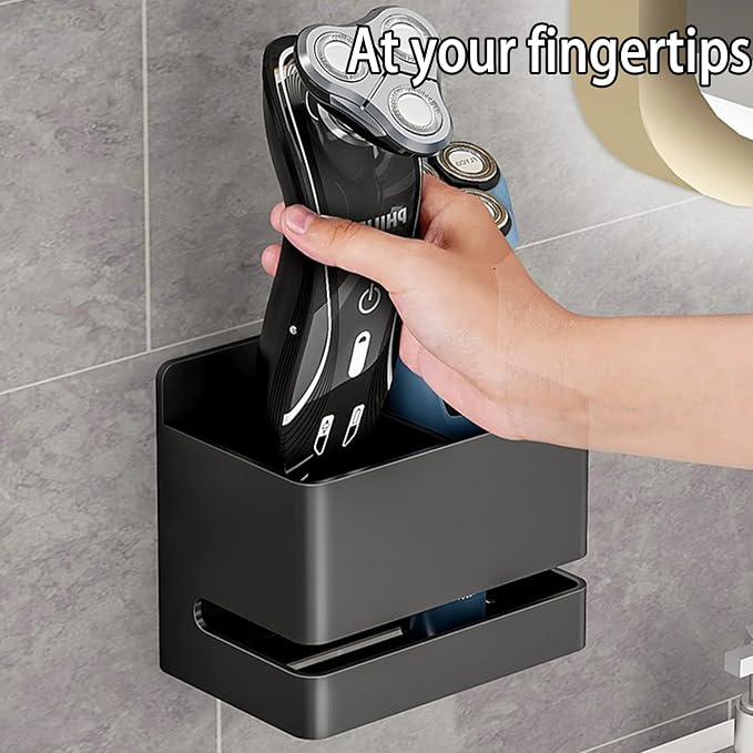 Electric Toothbrush Holder, Wall Toothbrush Holder Bathroom，2 Slot | Made of - Image 4