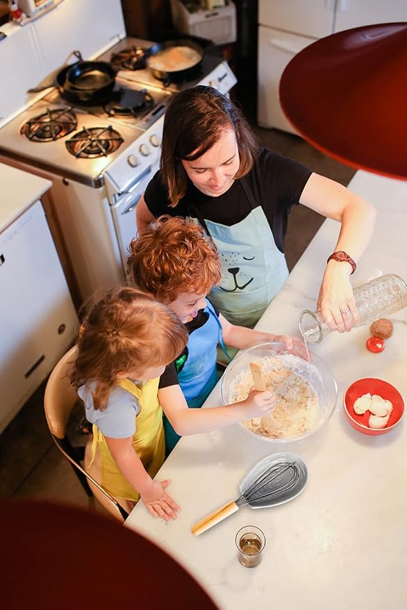 Spoon Rest for Stove Top, Large Ceramic Spoon Holder for Kitchen Counter, Farmhouse Cooking Utensil Rest Spatula Holder for Ladles and Tongs, Grey