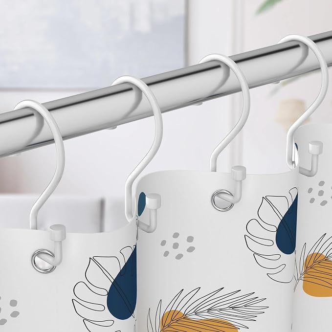 Goowin Shower Curtain Hooks, Rustproof Shower Curtain Hangers, Kitchen Utensils - Image 2