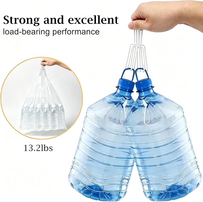 Curtain Pleat Hooks 4 Prongs Pinch Pleat Hook and Pins, 60 Pack White | Durable - Image 4