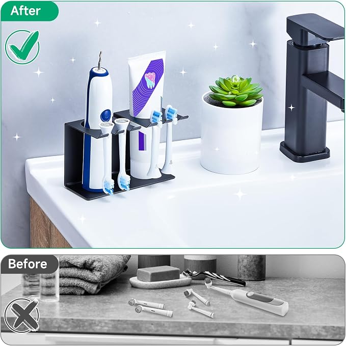 Electric Toothbrush Head Holders Desktop or Wall Mounted Electric Tooth Brush - Image 5