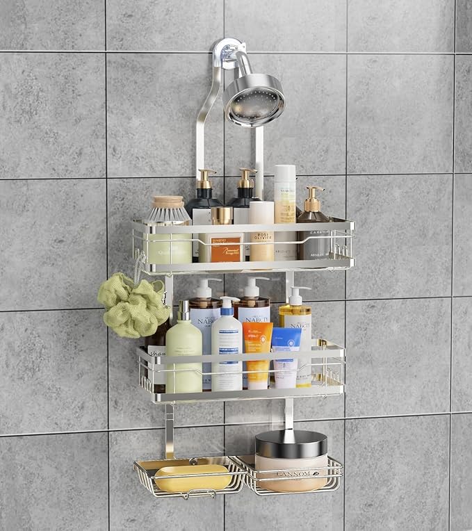 OMAIRA Shower Caddy Hanging by OMAIRA