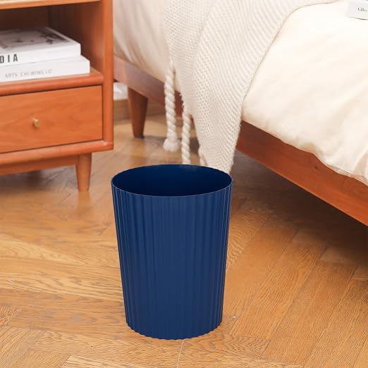 JiatuA Small Trash Can Plastic Wastebasket Round Garbage Container Bin - Image 2