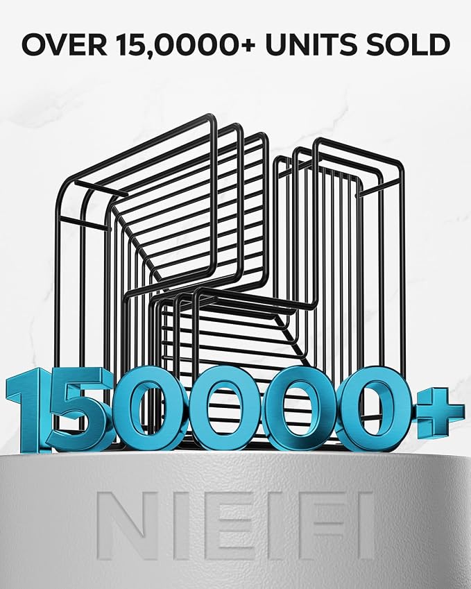 Nieifi Corner Shower Shelves, Adhesive Shower Caddy, Bathroom Organization - Image 8