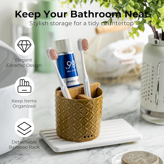 Zoeeker Toothbrush Holders for Bathroom - Image 5