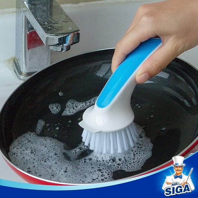 MR.SIGA Pot and Pan Cleaning Brush, Dish Brush - Image 2