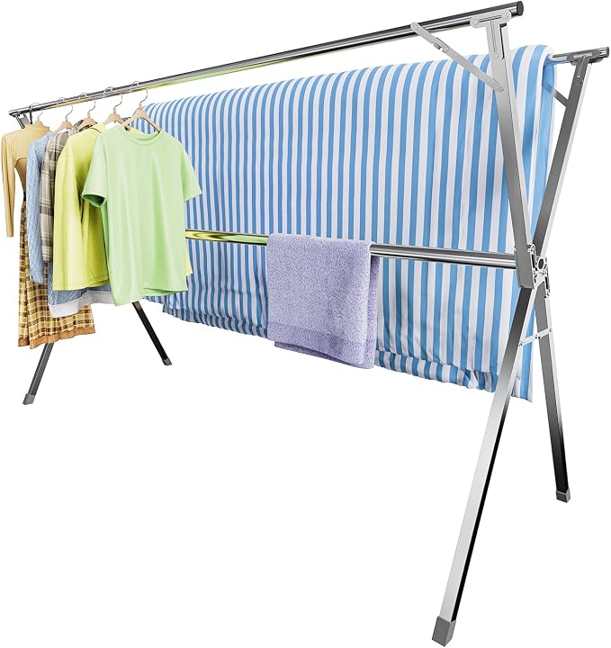 79" Clothes Drying Rack, Laundry Drying Rack Clothing by Unknown