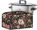 Hedgehog Cover Slow Cooker Mesh Pocket Accessory Dust Cover