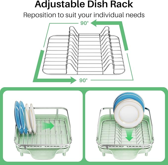 SNTD Expandable Dish Drying Rack - Image 7