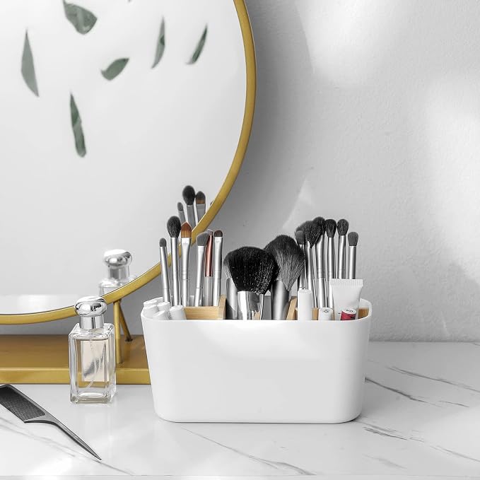 Toothbrush Holders Electric Tooth Brush and Toothpaste Organizer, 5 Slots - Image 3