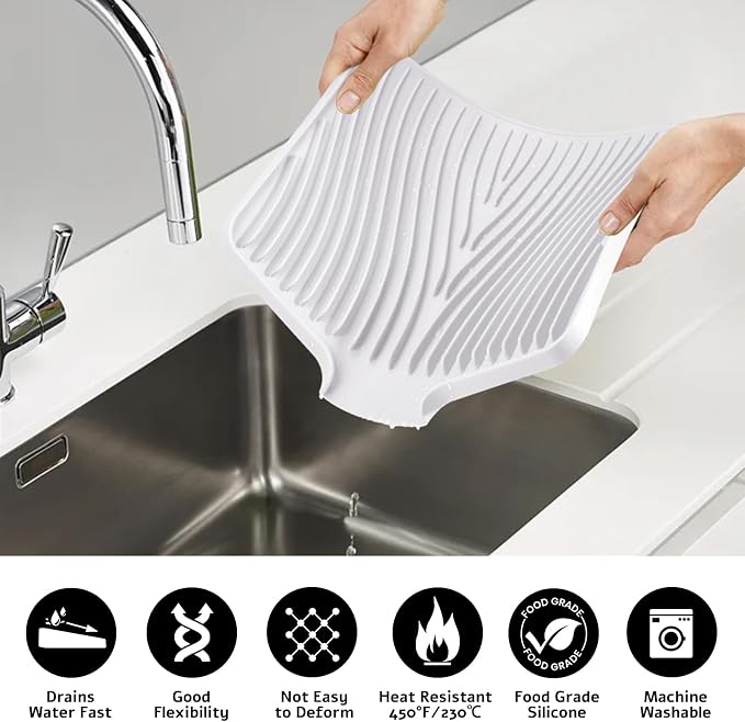 TIKNIK Silicone Dish Drying Mat - Image 5