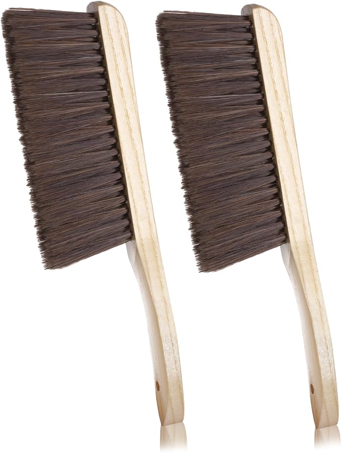 Rbenxia Wooden Handle Bench Brushes Soft Household Dust Cleaning Brushes | Soft by Rbenxia
