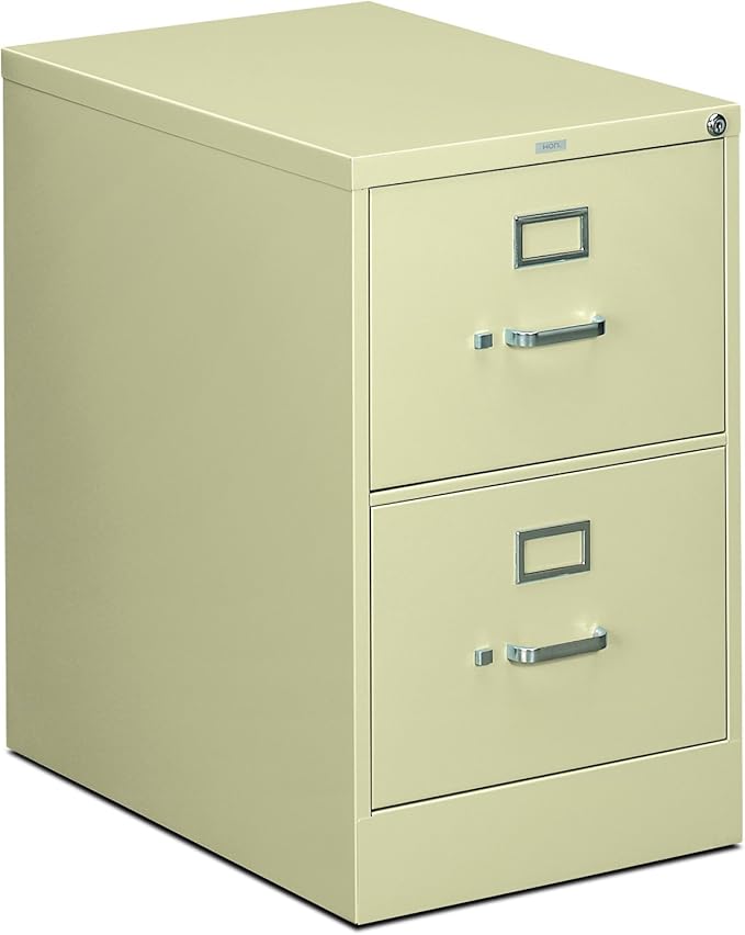 HON 312CPL 310 Series 26-1/2-Inch 2-Drawer Full-Suspension Legal File, Putty