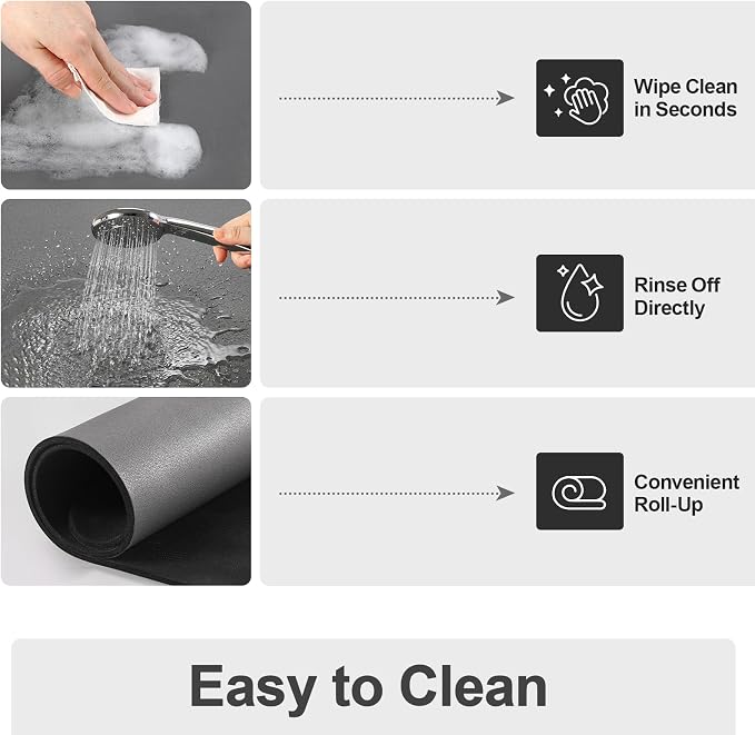 Ecotrim - Dish Drying Mat for Kitchen Counter | Coffee Bar Mat for Countertops - Image 3