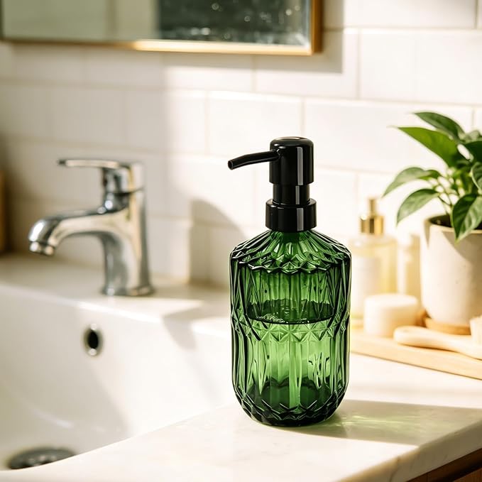 13.5oz Glass Soap Dispenser - Image 6