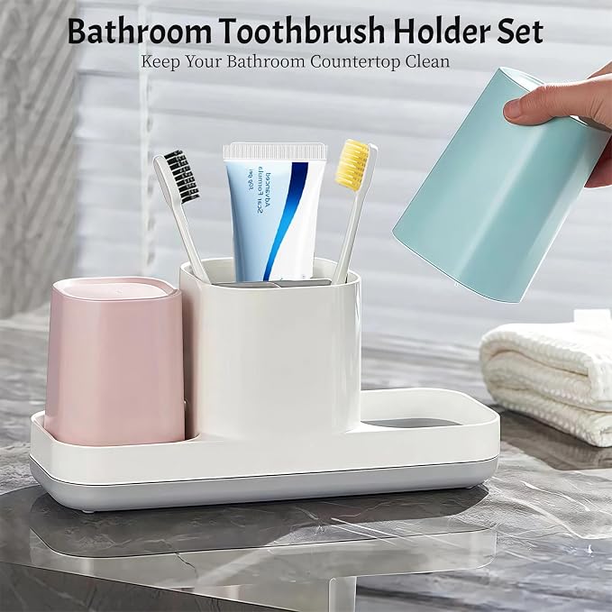Toothbrush Holder for Bathroom, Kids Toothbrush Holder - Image 2