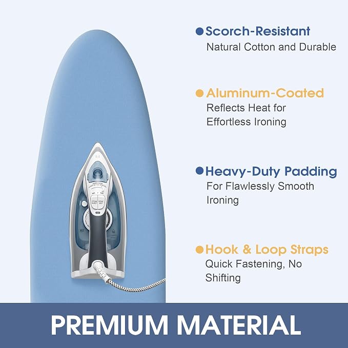 Ironing Board Cover and Pad, Extra Wide - Image 2