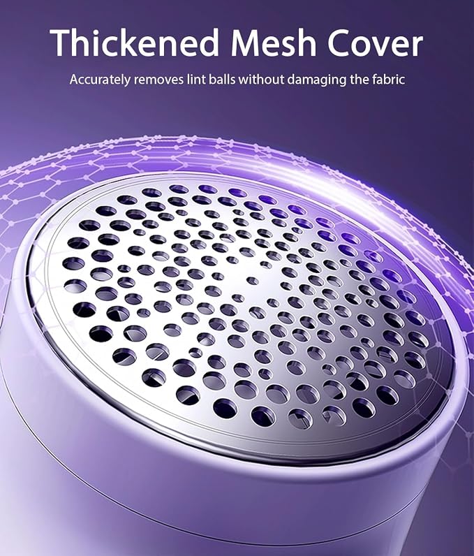 Rechargeable Fabric Shaver, Lint Remover, 3-Speed Sweater Shaver - Image 3