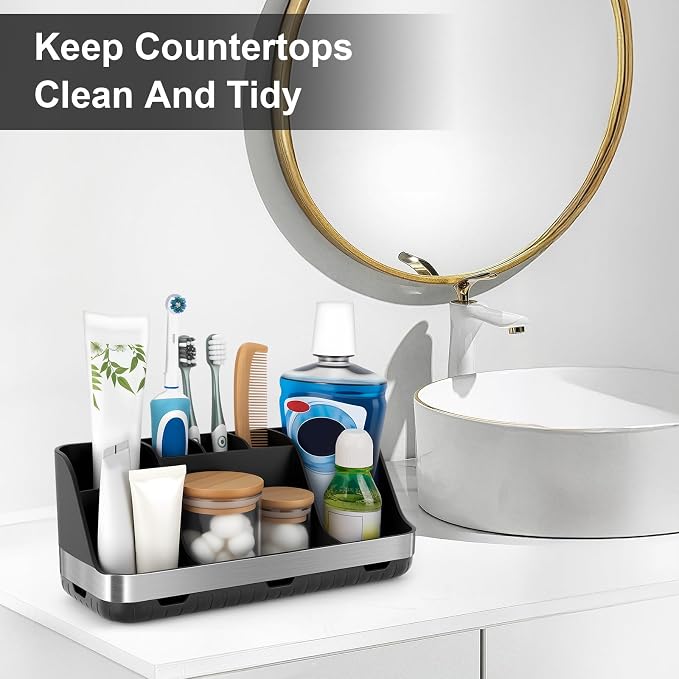 GFWARE Black Toothbrush Holder - Image 6