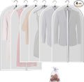 Mskitchen Garment Bags for Hanging Clothes, 6 Pack by MsKitchen