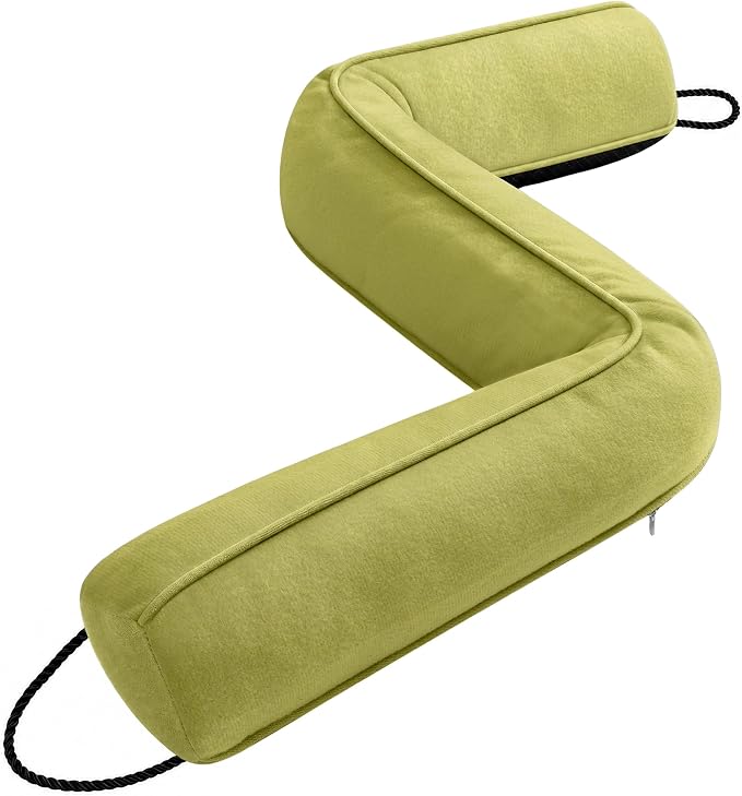Sunolga Door Draft Stopper, Removable Washable Cover, Olive Green | Weighted by SunolgaIndustriesInc