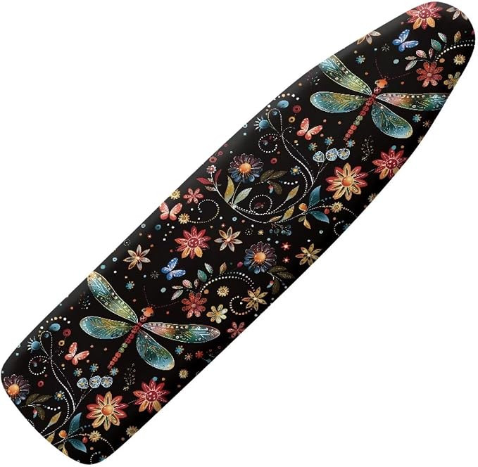 Dragonfly Ironing Board Cover Non Stick Scorch Ironing Board Cover and Pad by Unknown