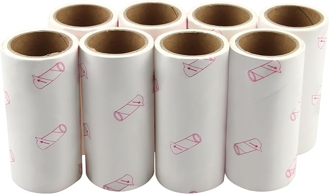 Pet Hair Lint Roller Refill, 480 Sheets, Adhesive Sheets by YQMAJIM