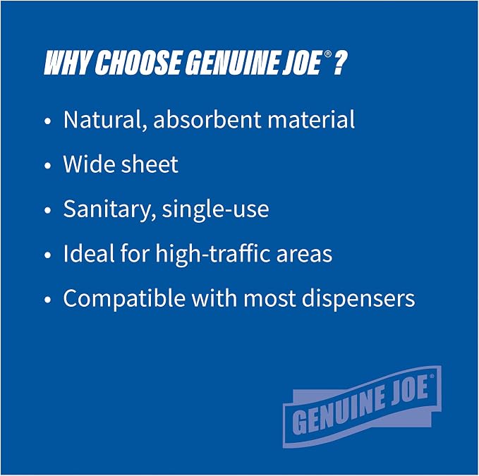 Genuine Joe Hardwound Roll Towels, 7.9" x 350' - Image 8