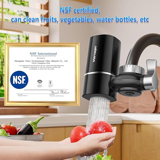 Vortopt T1 Faucet Filter, NSF Certified Faucet Water Filter - Image 7