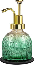 Amolliar 8 Oz Glass Vintage Soap Dispenser w/Plastic Pump, by Amolliar