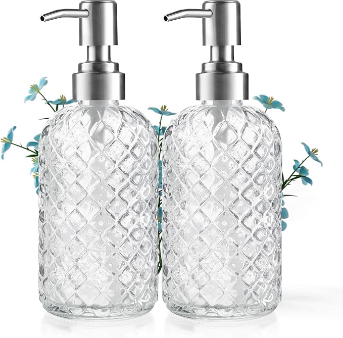 Kaishun Refillable Glass Soap Dispenser by Kaishun
