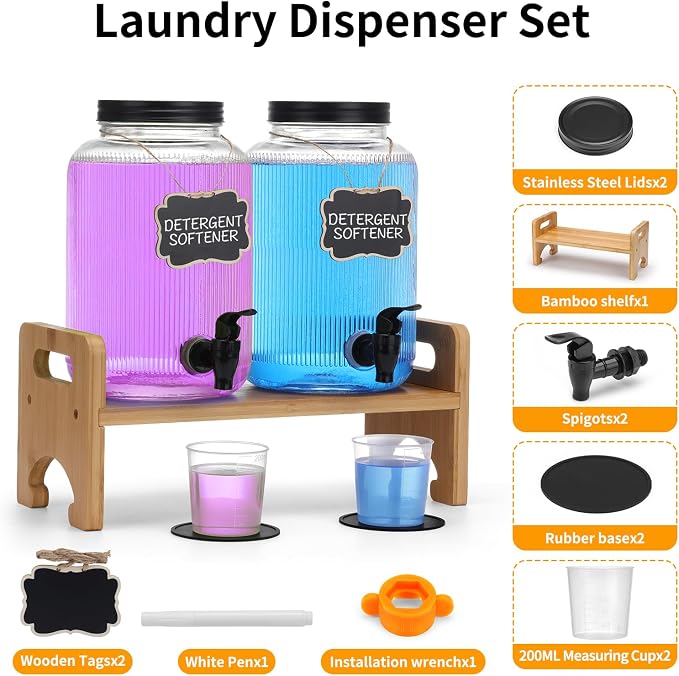 2-Pack Laundry Detergent Dispenser - Image 2