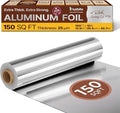 Katbite Heavy Duty Aluminum Foil Roll, 25 Micron, 12 in x 150 ft, 150 sqft | by katbite