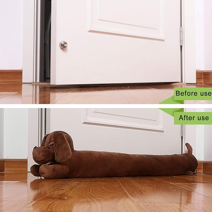 36 Inch 3LB Heavy Duty Under Door Draft Stopper, Decorative Soundproof Door - Image 5