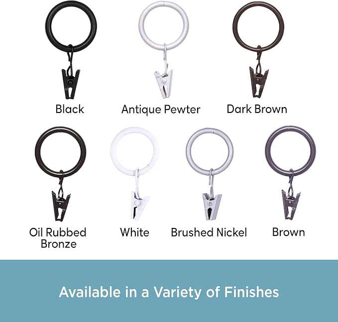 Kenney Window Curtain Clip Rings - Image 8