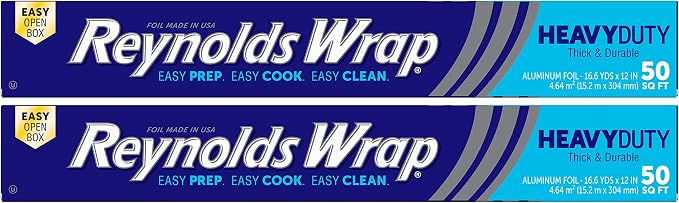 Reynolds Wrap Aluminum Foil, Heavy Duty, 50 sq ft by Reynolds+Wrap