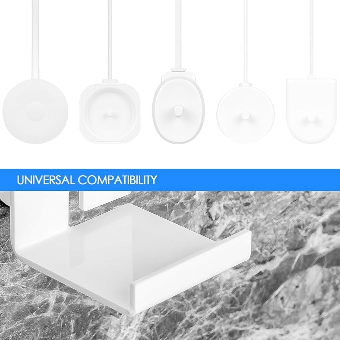 Electric Toothbrush Holder Wall Mounted, Electric Toothbrush Cord Organizer - Image 8