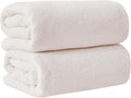 Great Bay Home 100% Cotton Oversized 2 Pack 68x35 Extra Large Towel Set by GreatBayHome